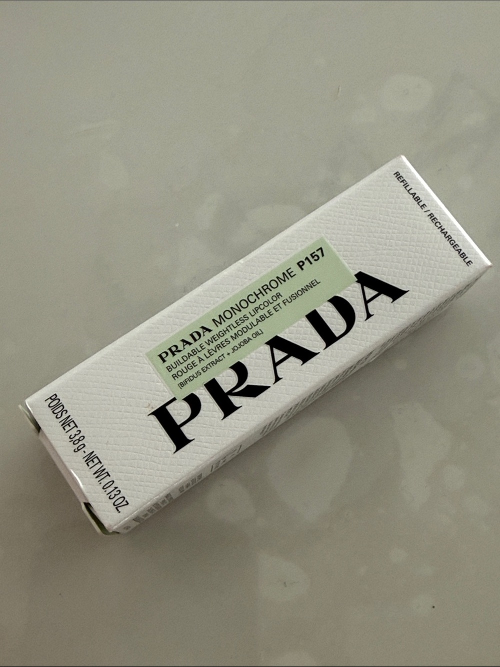 New Prada Monochrome Soft Matte Lipstick - P157 Pourpre (Pink) - Refillable ๐ - Picture 3 of 5